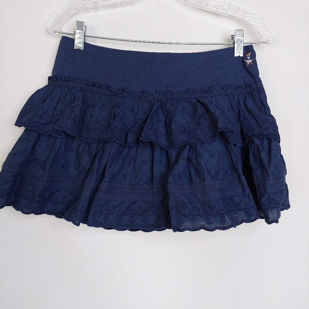 Teenie Weenie Tiered Lace Mini Skirt Size 8